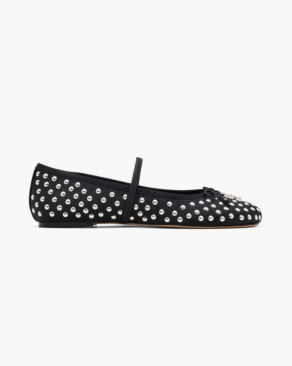 The Studded Sabrina Ballerina Black Multi