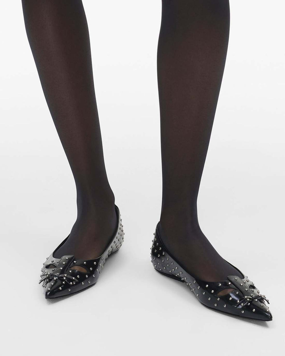 The Glam Studs Kat Ballerina Black