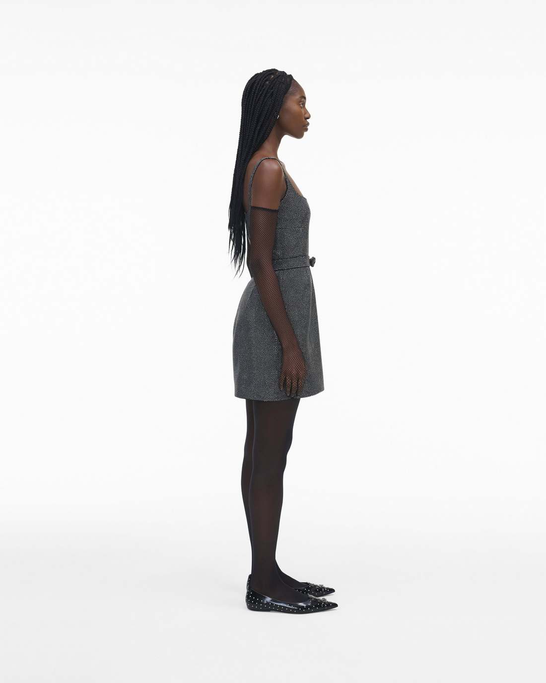 The Glam Studs Kat Ballerina Black