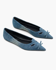 The Denim Kat Ballerina Vintage Indigo