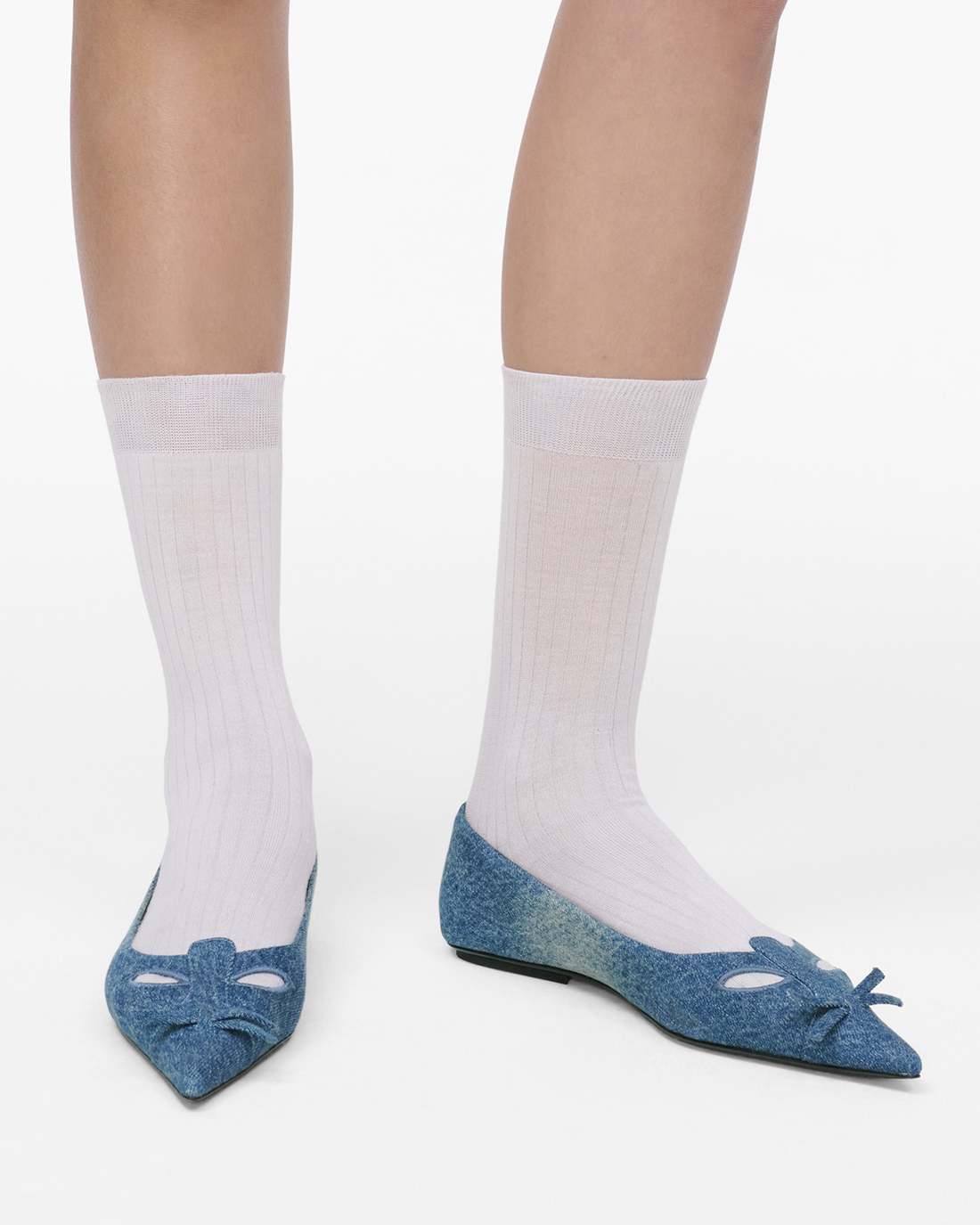 The Denim Kat Ballerina Vintage Indigo