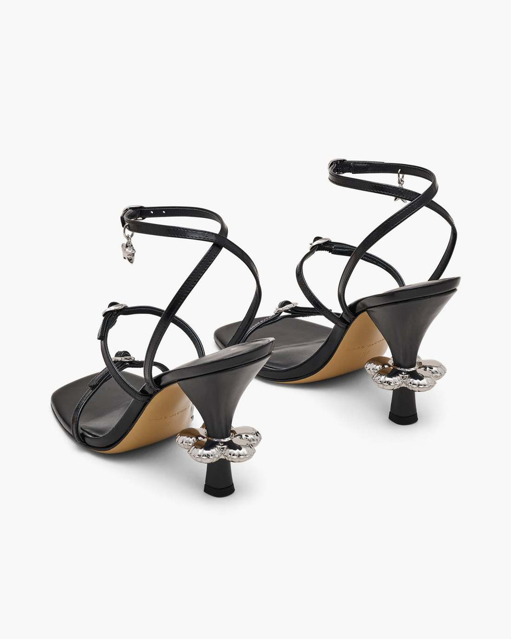 The Daisy Heel Black