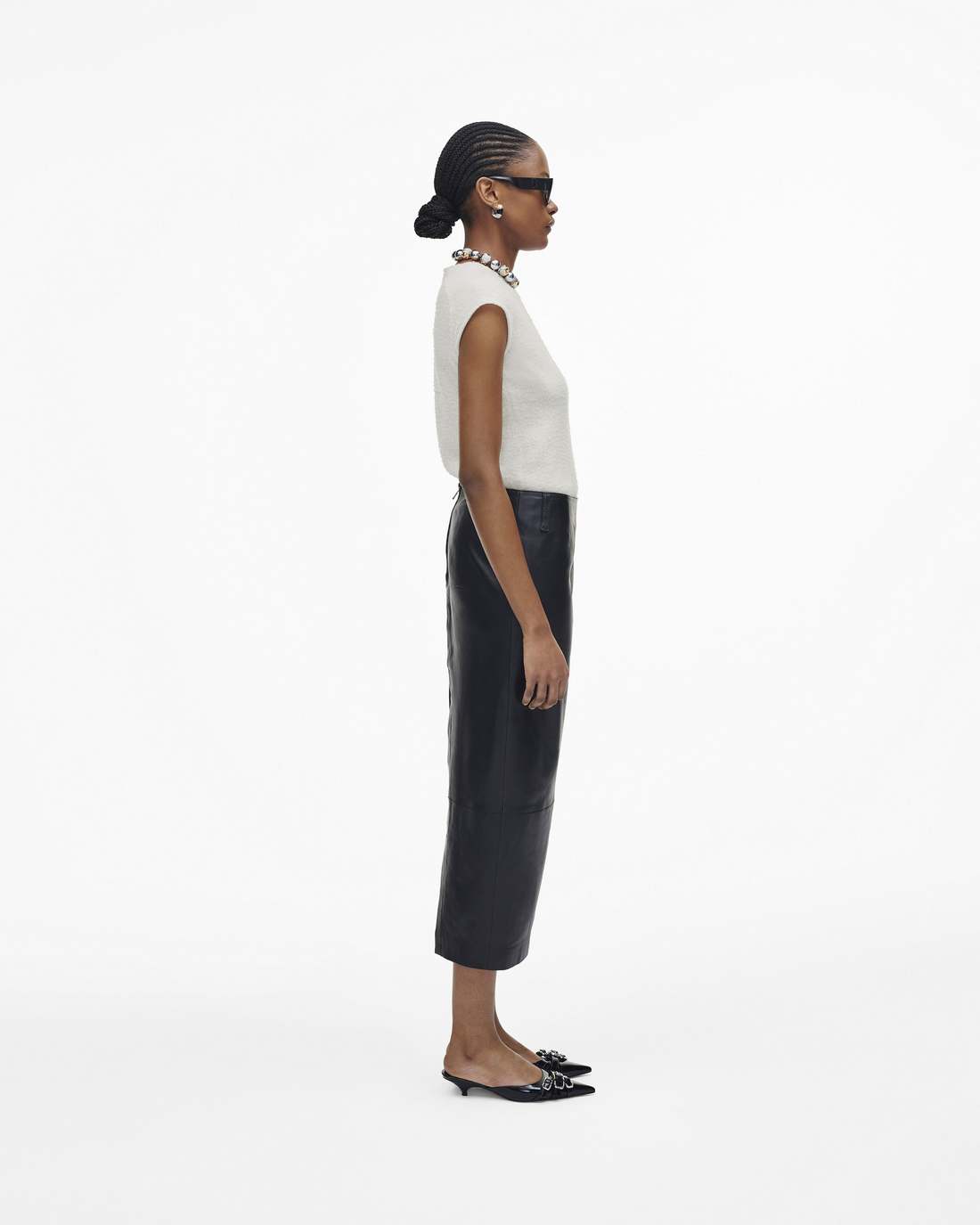 The Emma Kitten Heel Black