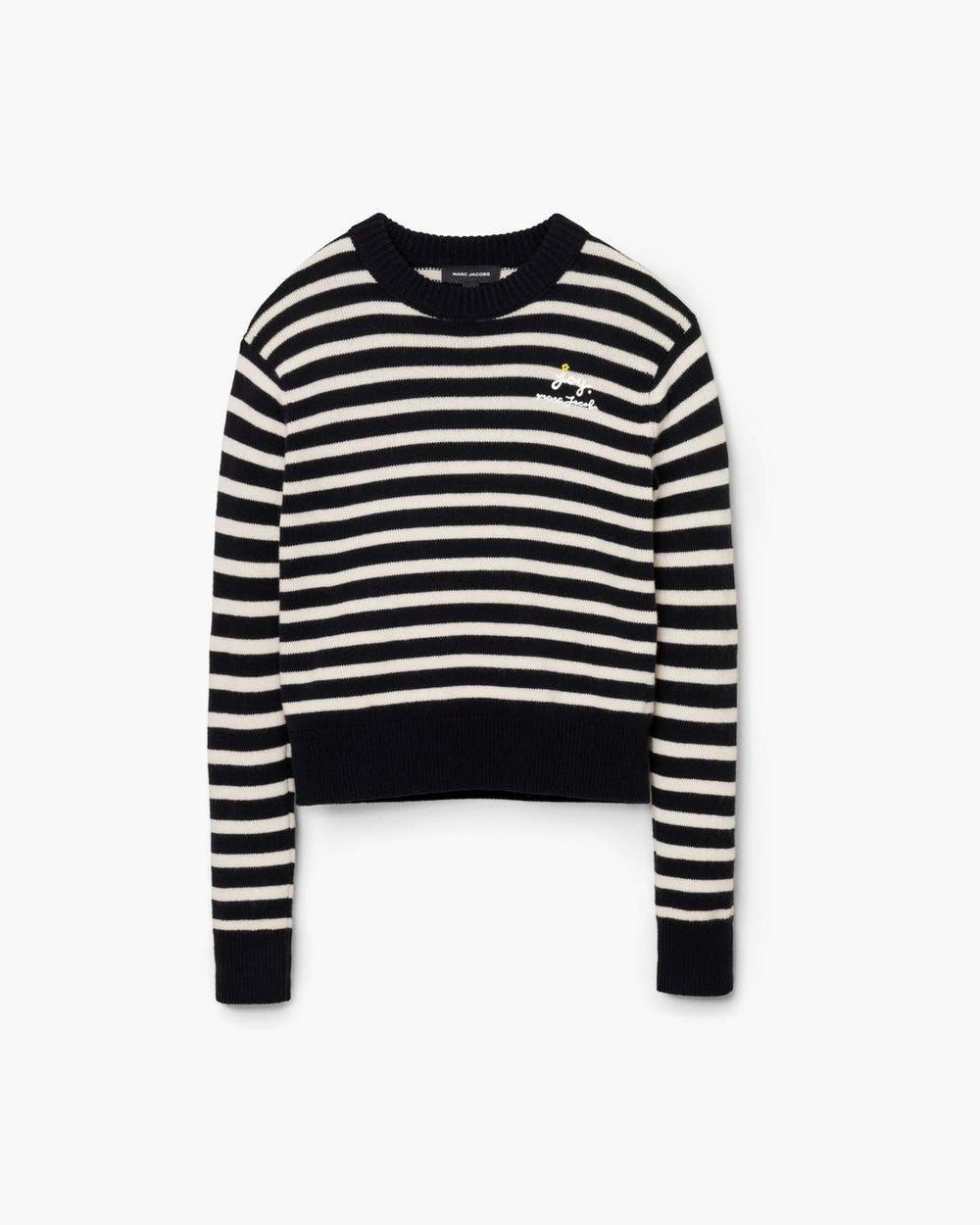 Joy Striped Crewneck Black/White