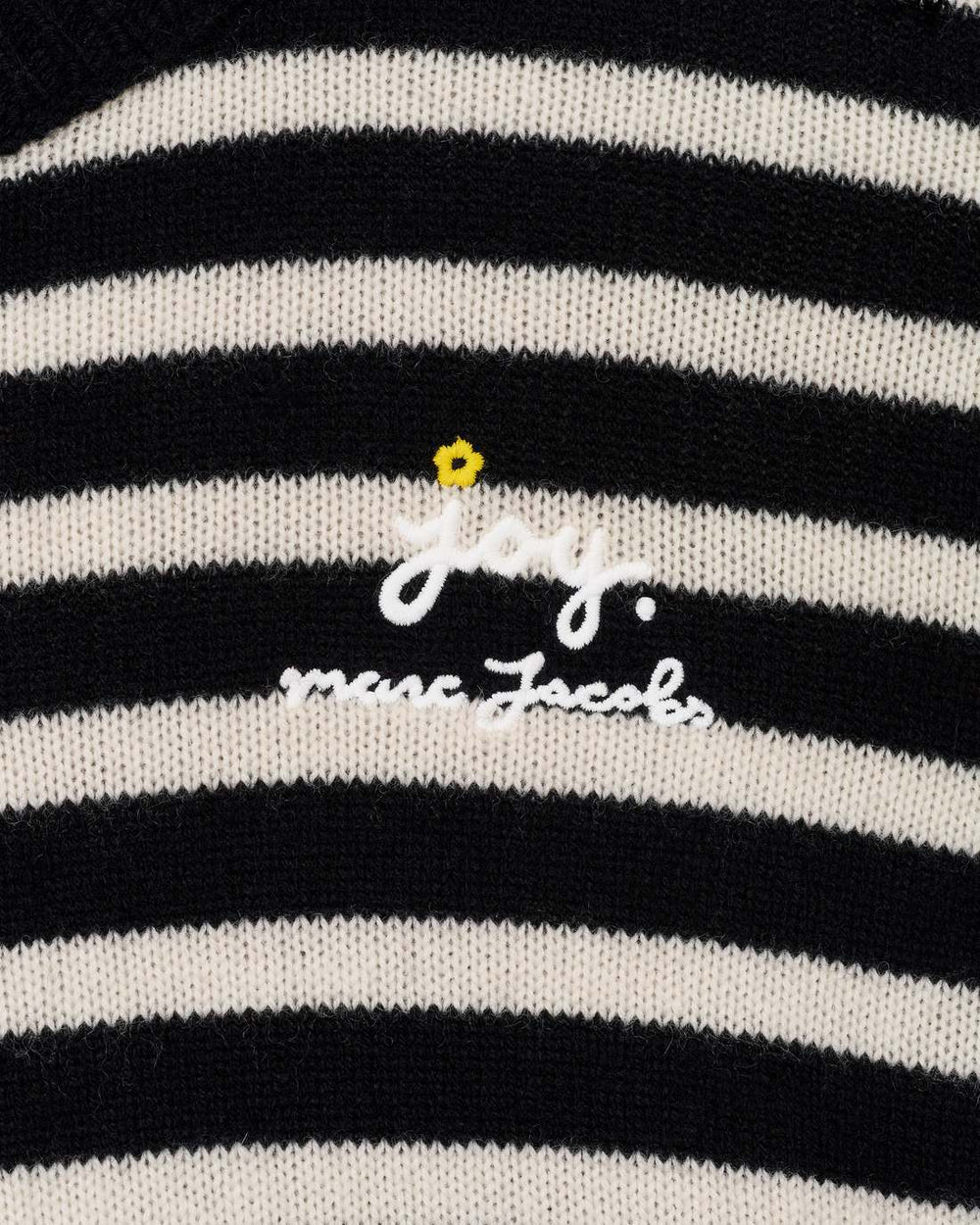 Joy Striped Crewneck Black/White