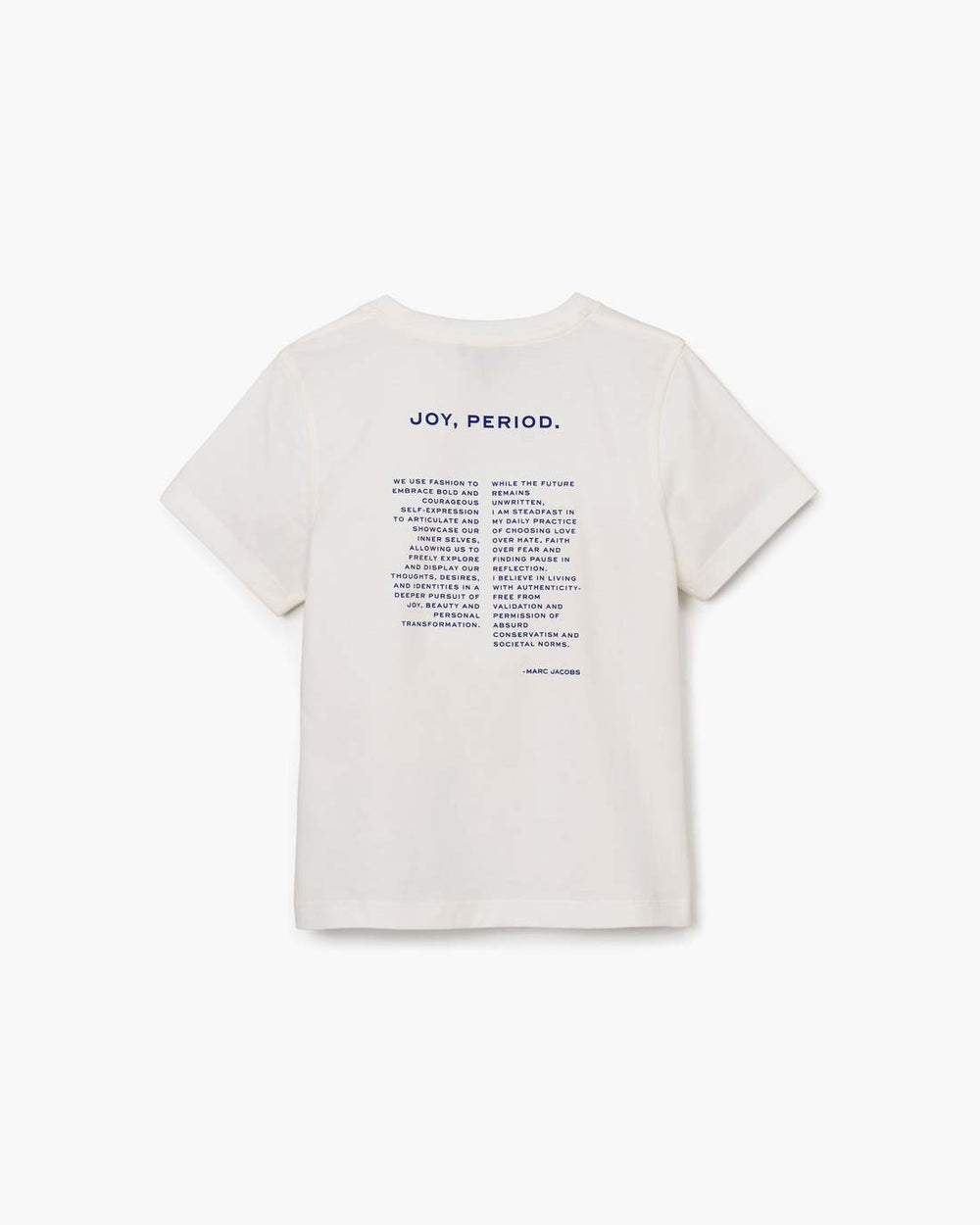 Joy. Slim Tee White
