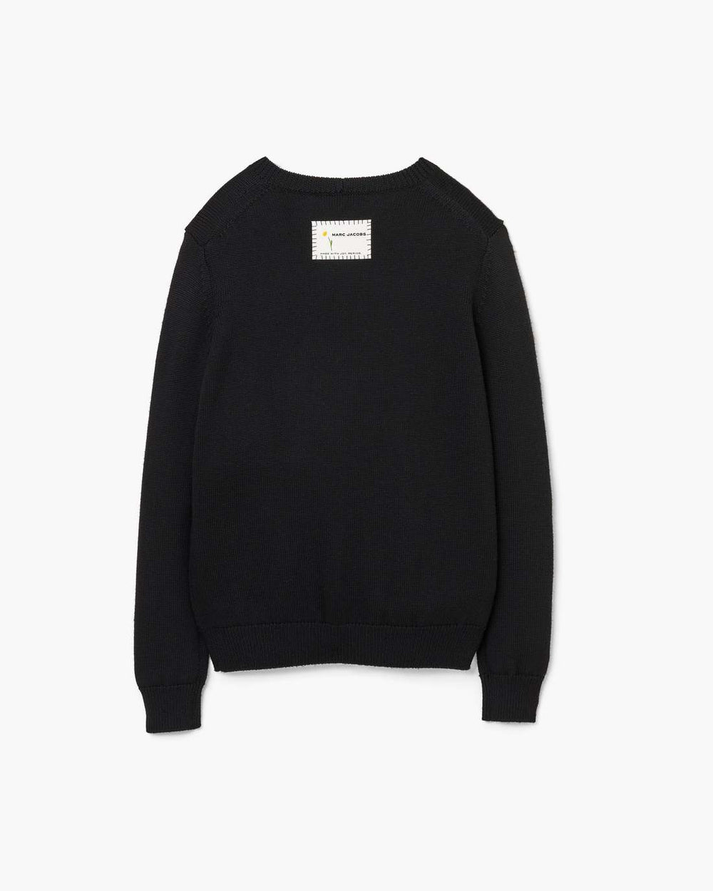 Marc Is Joy Jacquard Crewneck Black