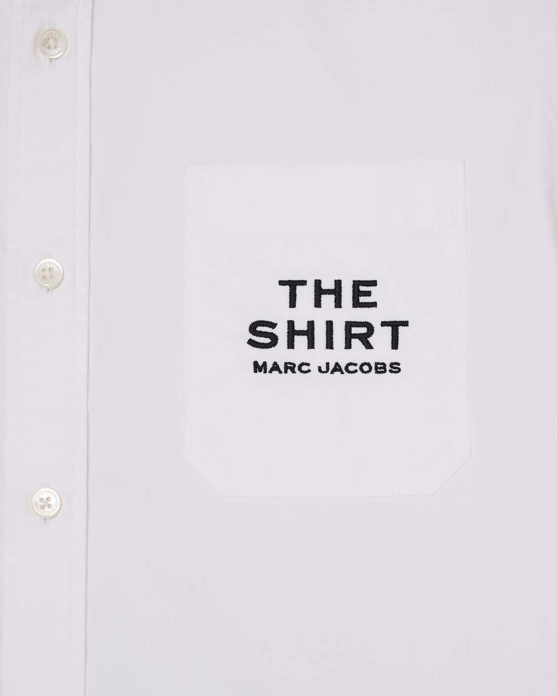 THE CROPPED FEMME SHIRT White