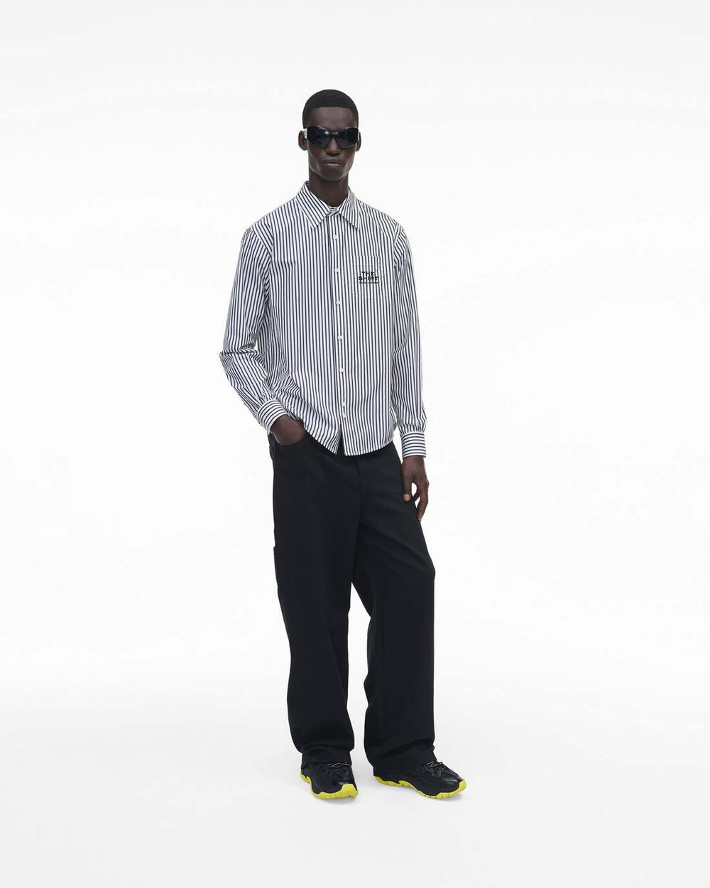 The Striped Shirt Black/White