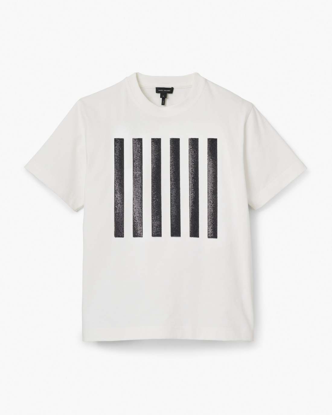 The Stripe Box Tee White
