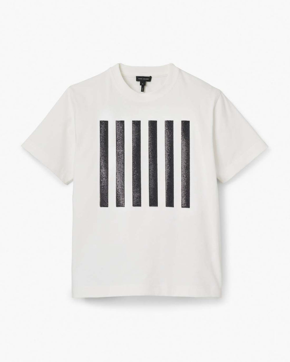 The Stripe Box Tee White