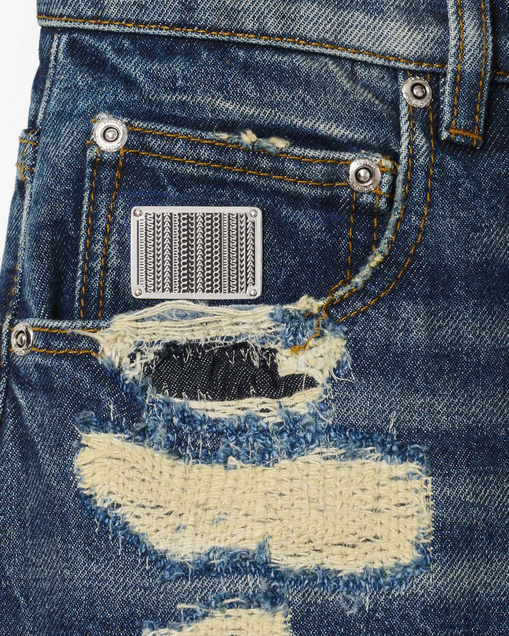 The Rip And Repair Straight Jean Punk Indigo