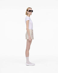 Tweed Mini Skirt Ivory