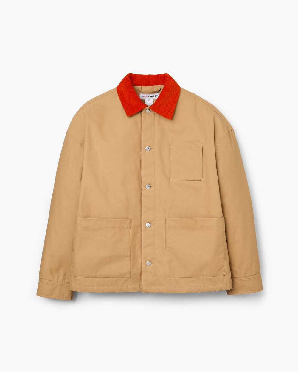 The A.P.C. X Marc Jacobs Stoned Canvas Unisex Jacket Camel
