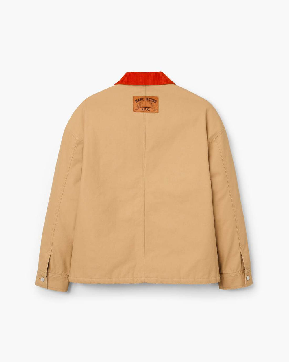 The A.P.C. X Marc Jacobs Stoned Canvas Unisex Jacket Camel