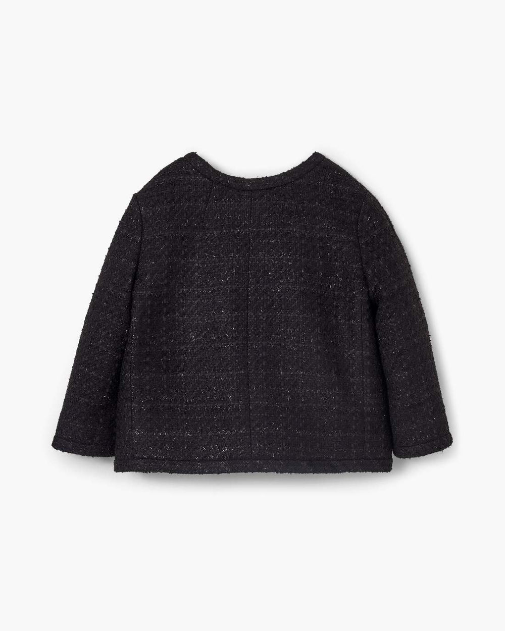 Tweed Backwards Lady Jacket Black