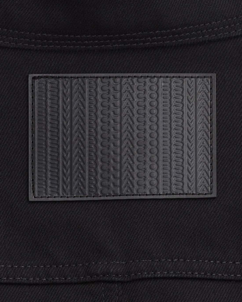 The Fluted Denim Jacket Black