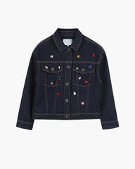 The Charm Denim Jacket Blue