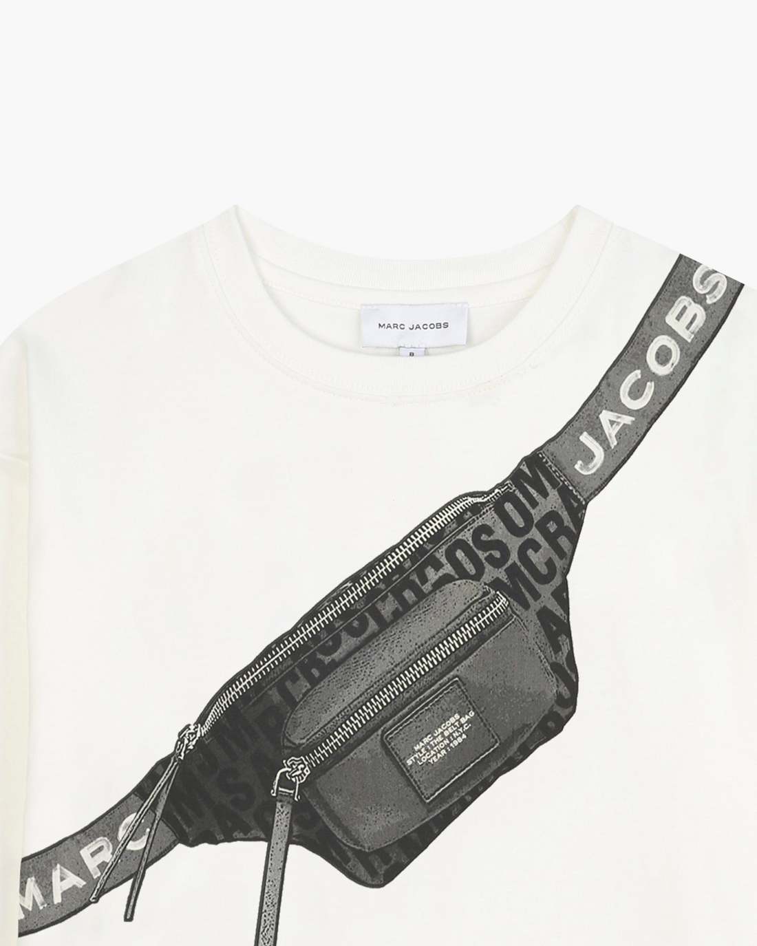 The Trompe Loeil Tee White