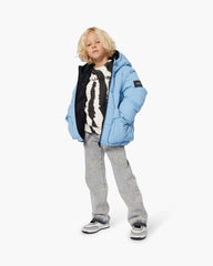 The Trompe Loeil Chain Jeans Black