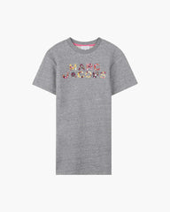 The Gem Logo Dress Grey