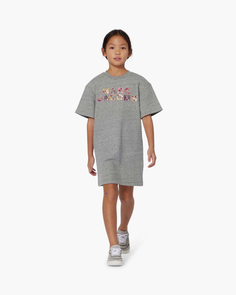 The Gem Logo Dress Grey