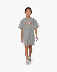 The Gem Logo Dress Grey