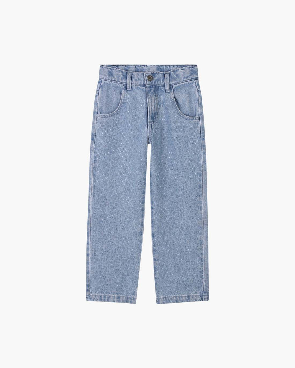The Crystal Denim Pant Blue