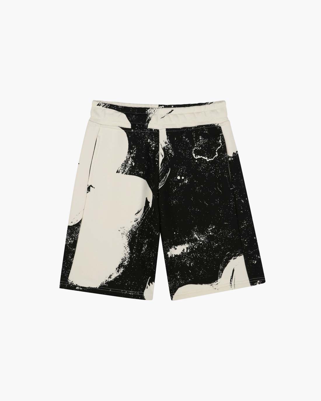 The Daisy Sweatshort Black/White