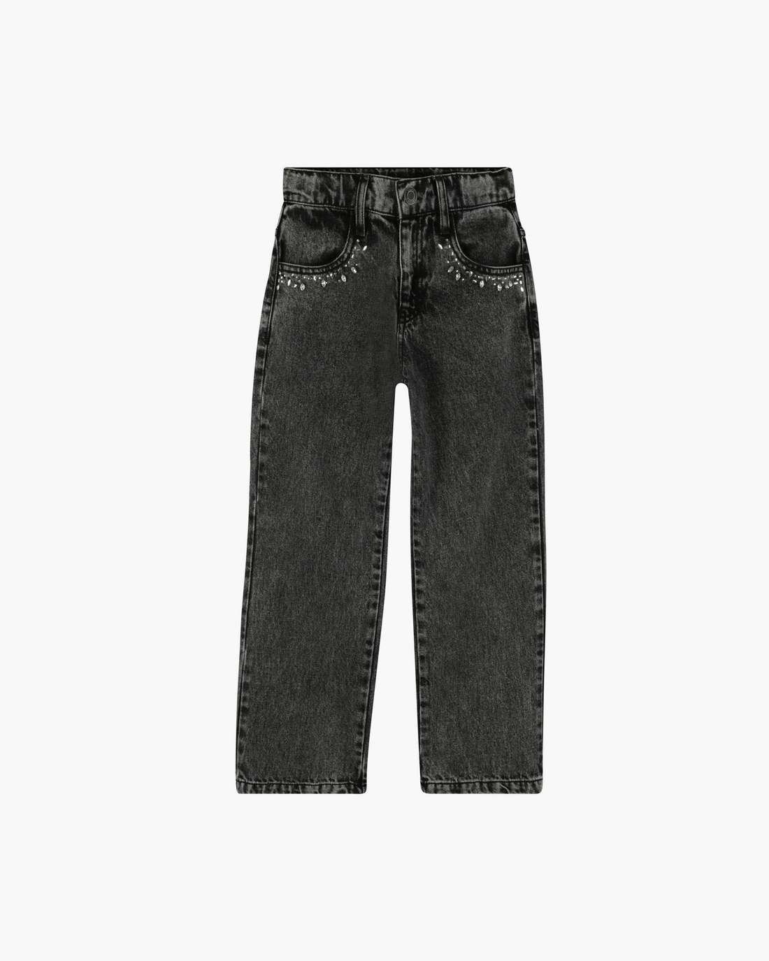 The Punk Gem Jeans Black
