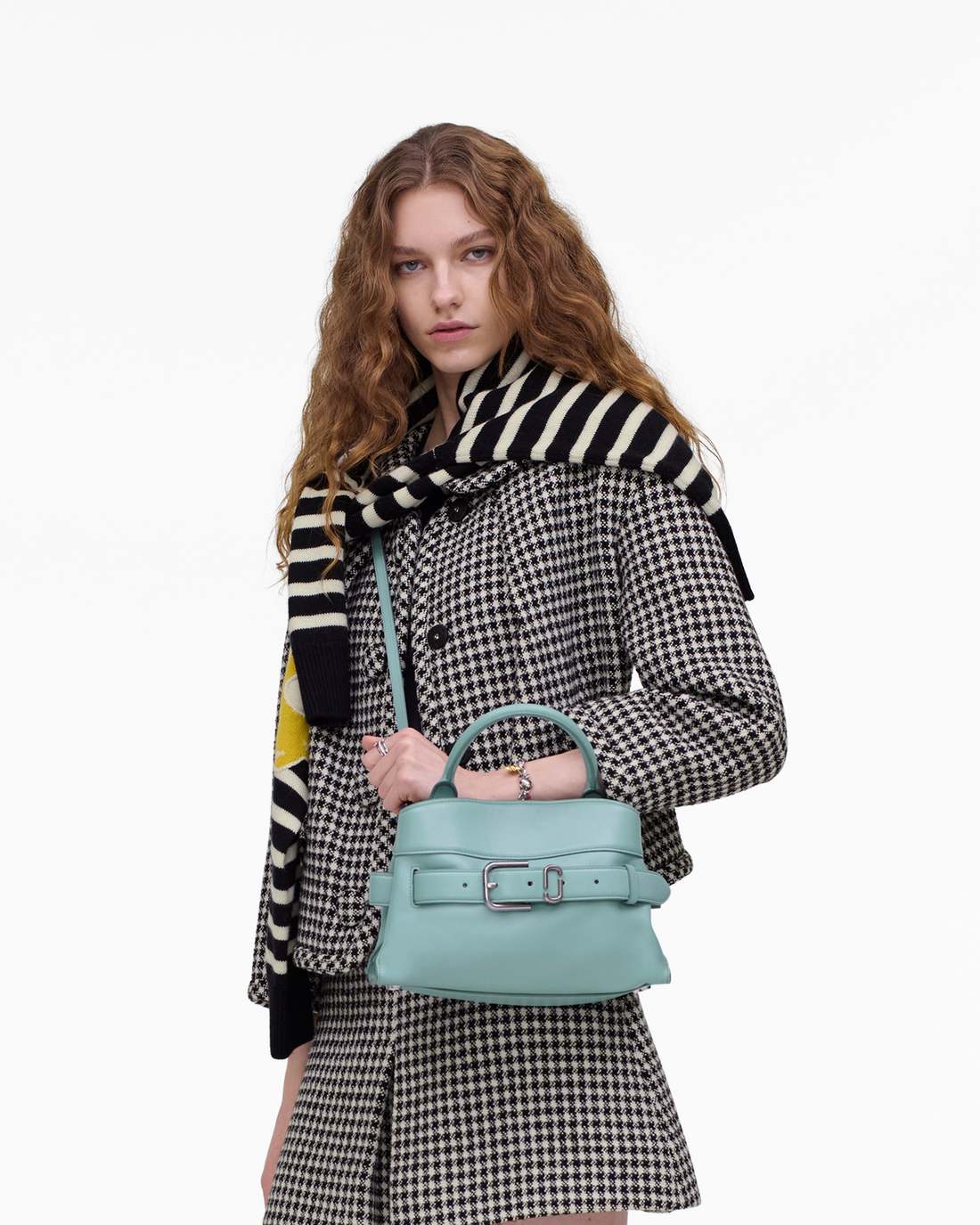 The Dakota Small Satchel Sky Blue