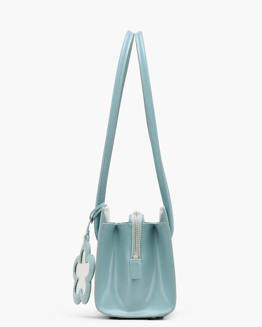The Glam Mirror Satchel Sky Blue
