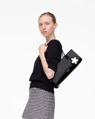 The Glam Mirror Satchel Black