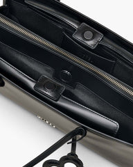 The Glam Mirror Satchel Black