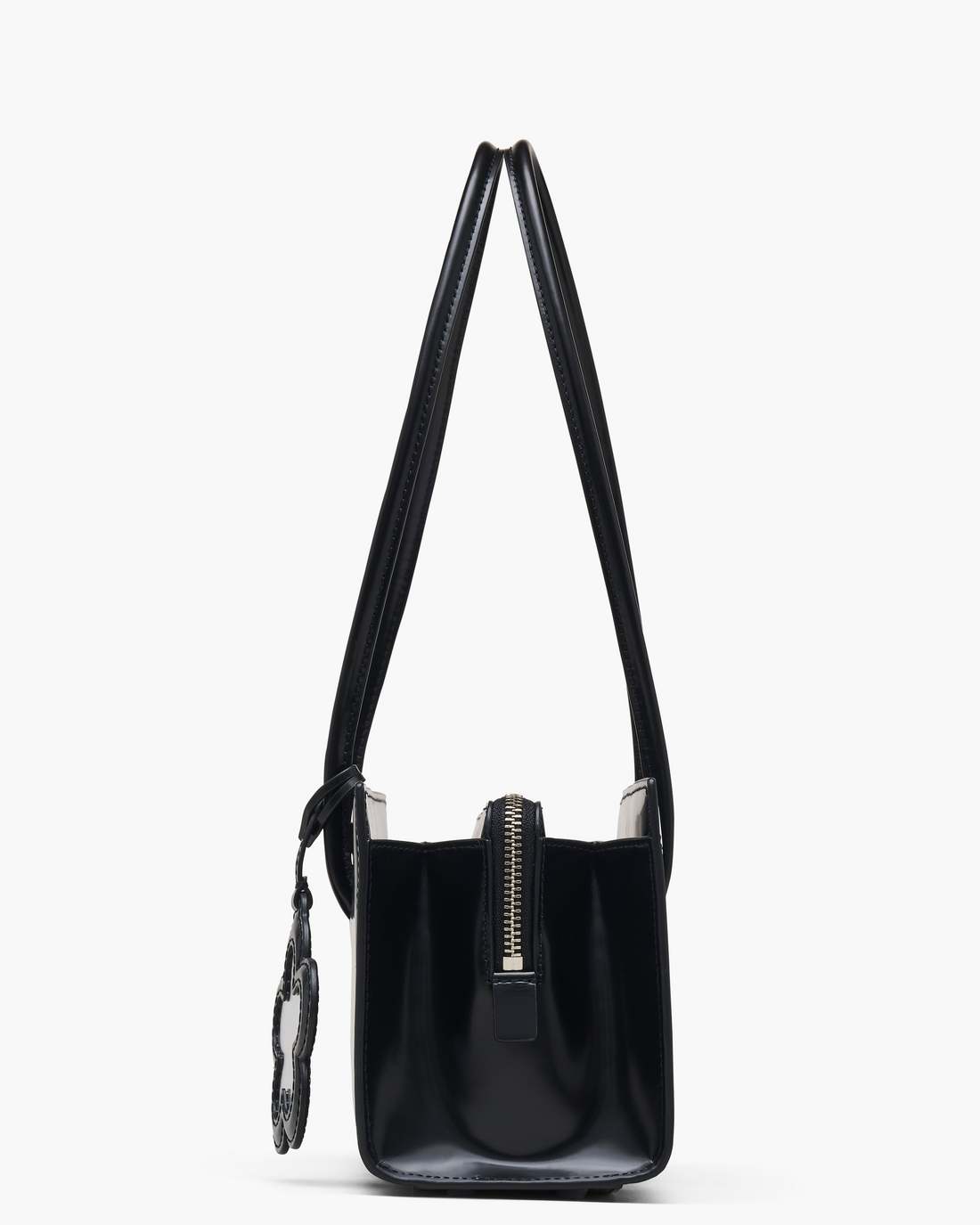 The Glam Mirror Satchel Black