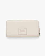 The Leather Continental Wallet Cotton